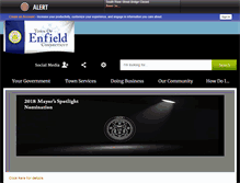 Tablet Screenshot of enfield-ct.gov
